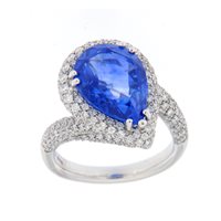 Anello Fanton Gioielli Donna ANELLI ZAFFIRO in Oro bianco Zaffiro 6.99 Ct F40047058 - F40047058